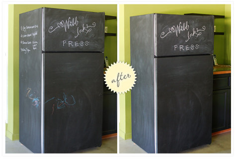 chalboard-refrigerator chalboard-refrigerator